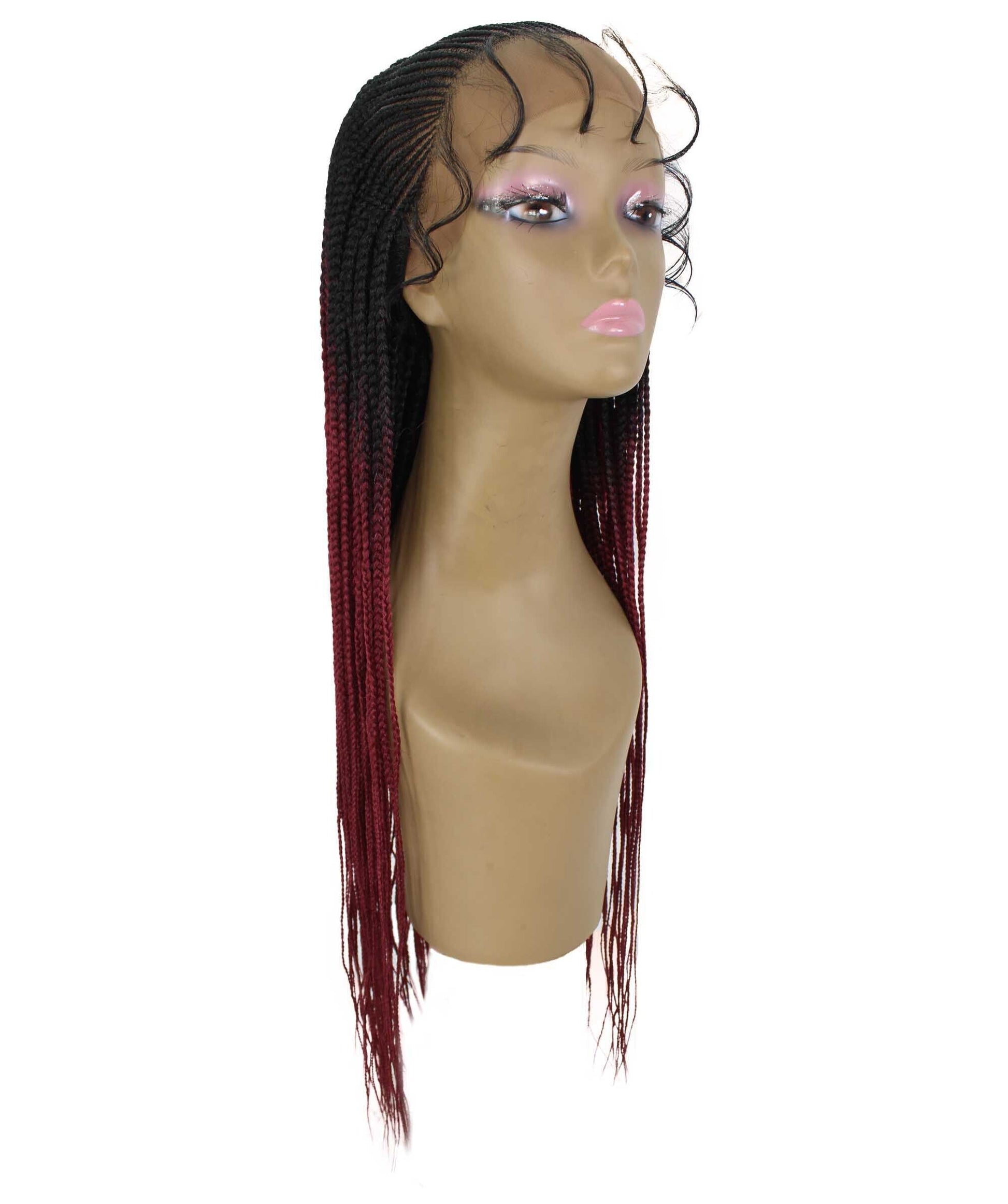 #TT1B/BG - Black to Burgundy Ombre