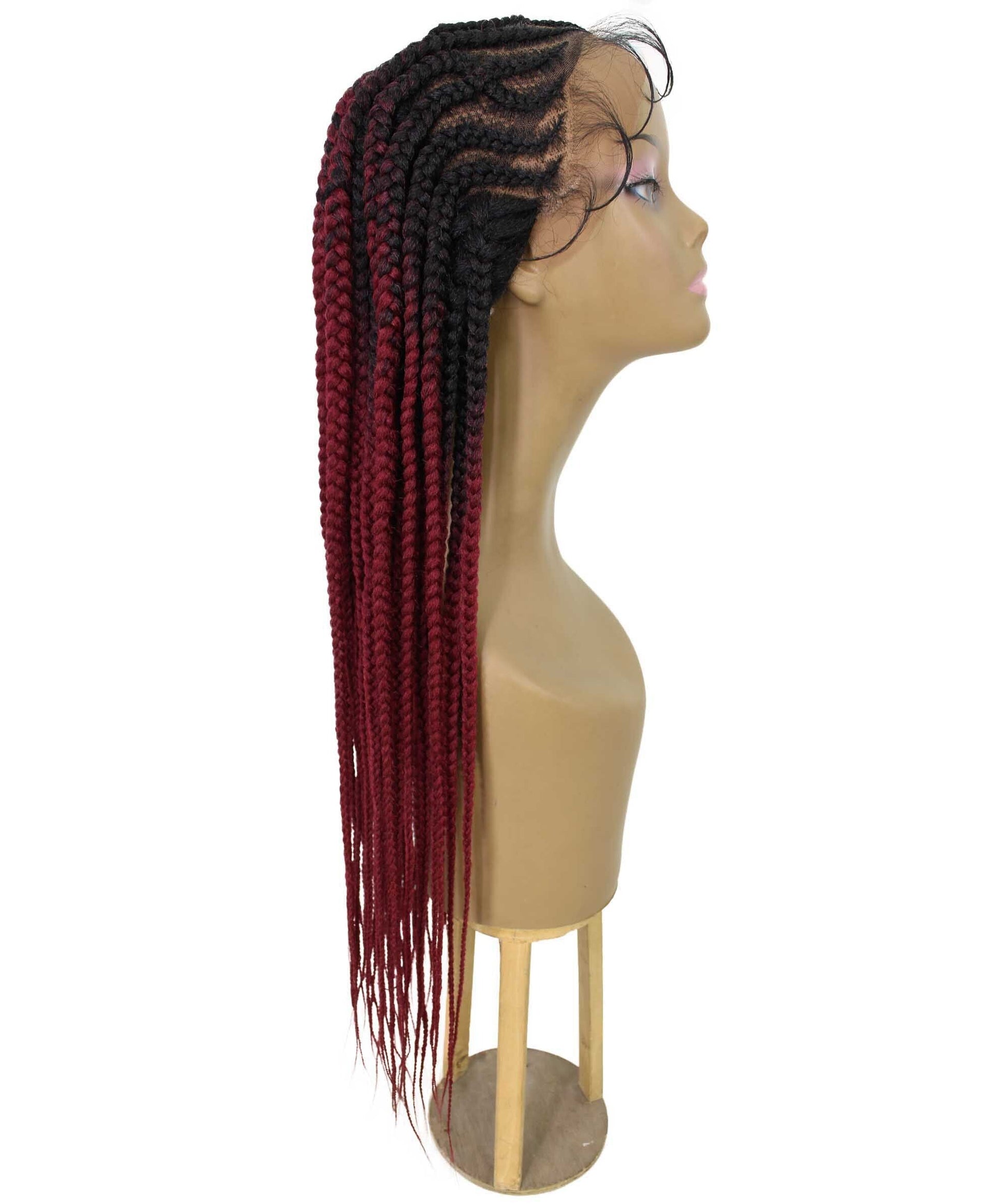 #TT1B/BG - Black to Burgundy Ombre