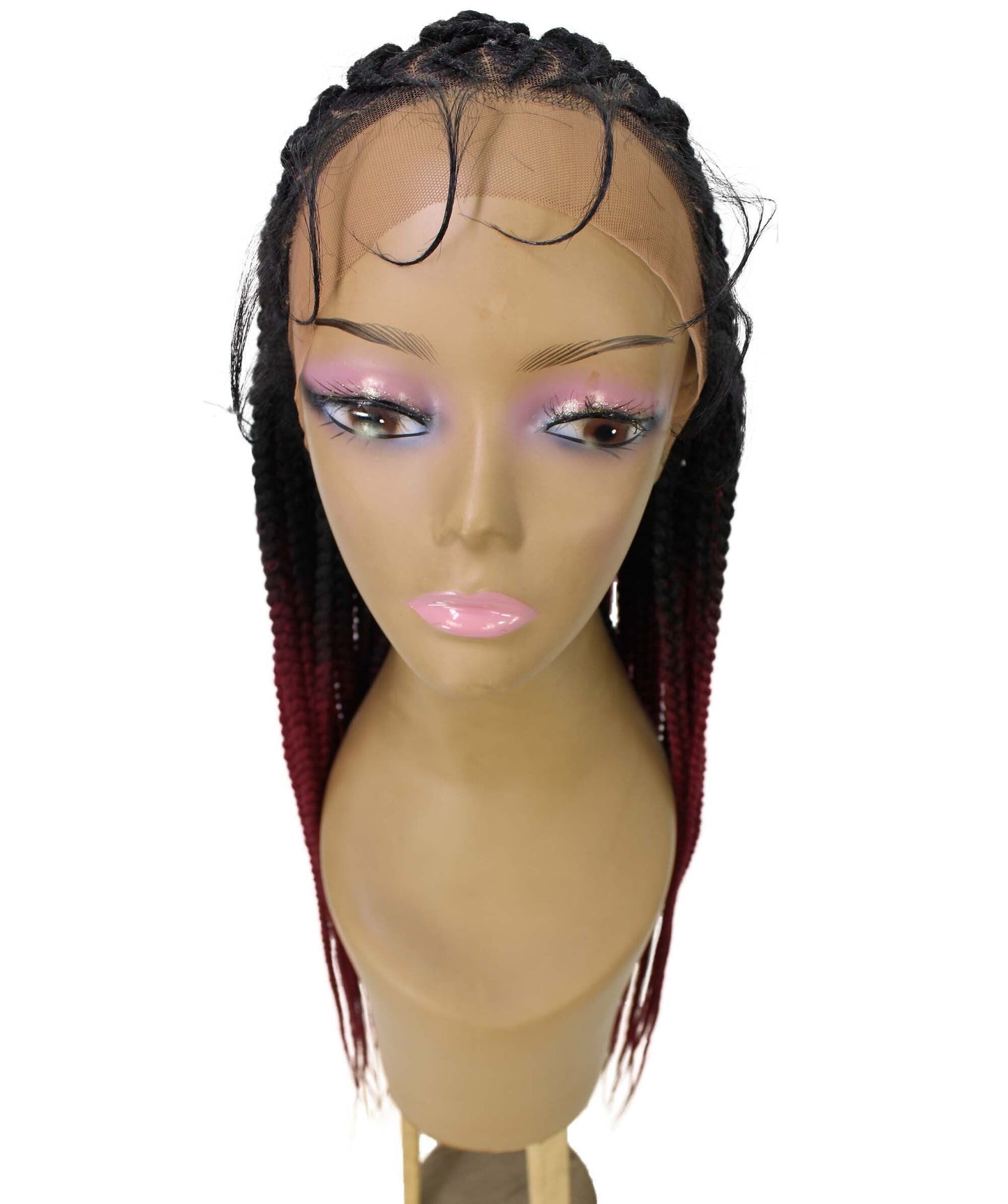 #TT1B/BG - Black to Burgundy Ombre
