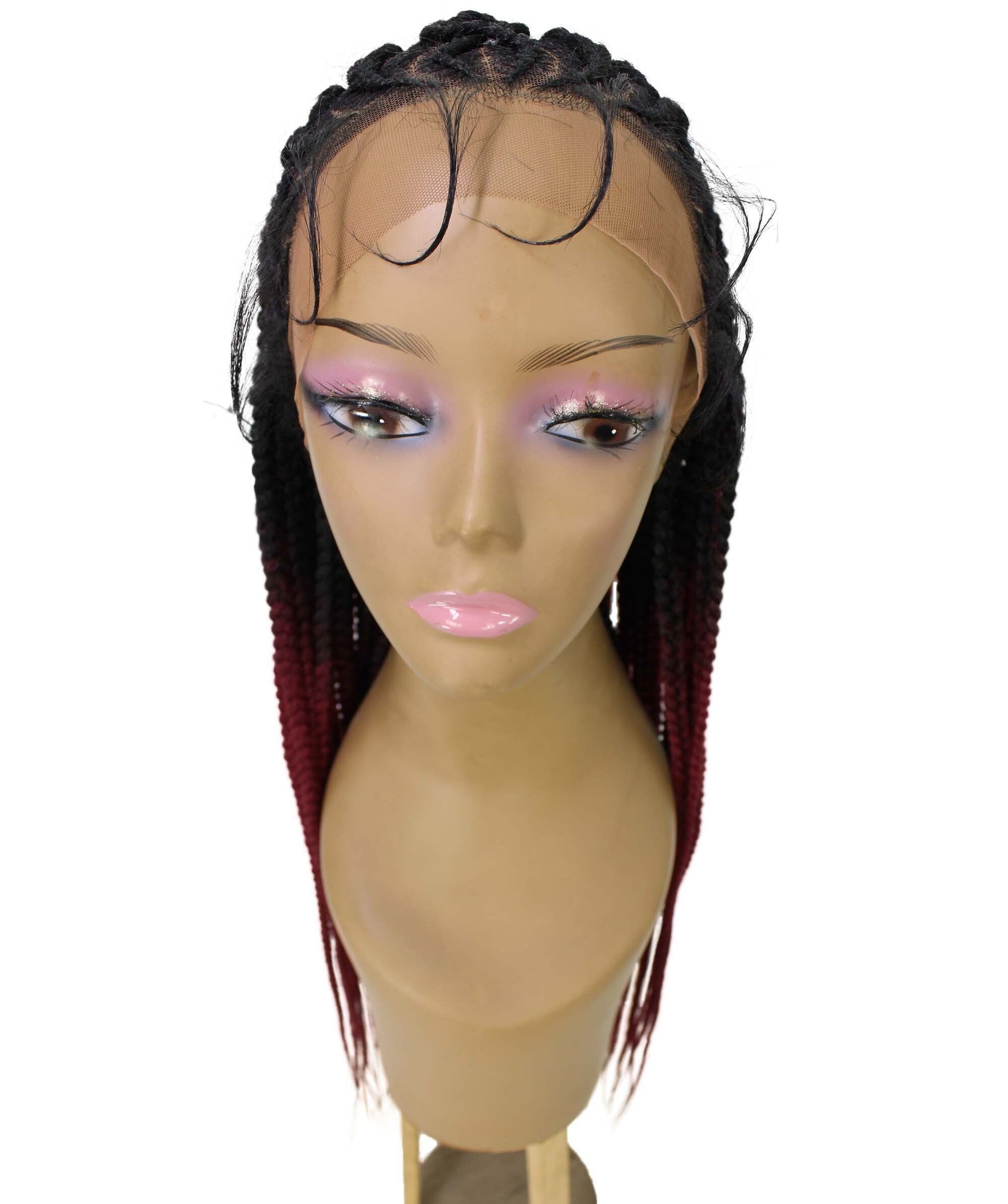 #TT1B/BG - Black to Burgundy Ombre