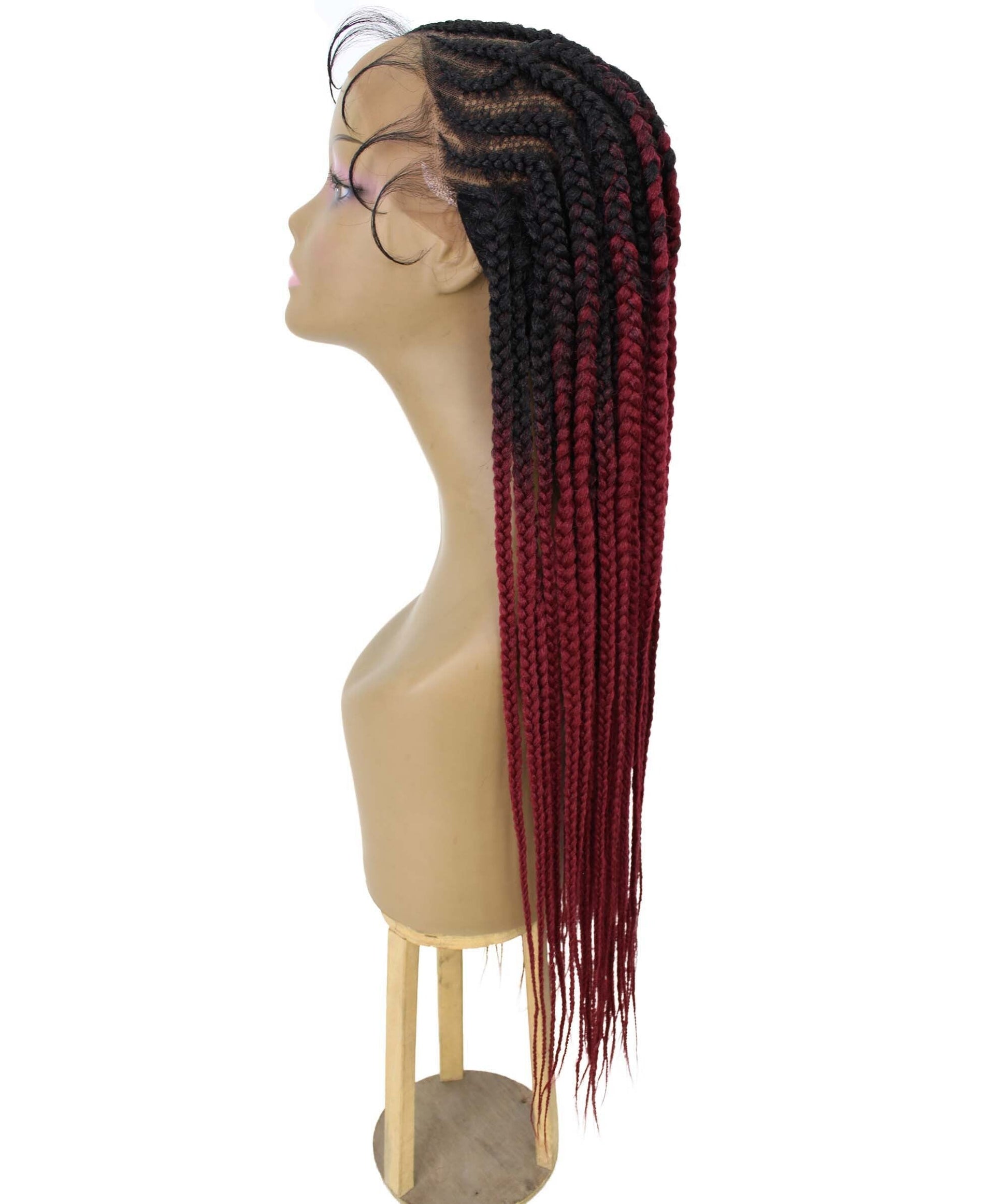 #TT1B/BG - Black to Burgundy Ombre