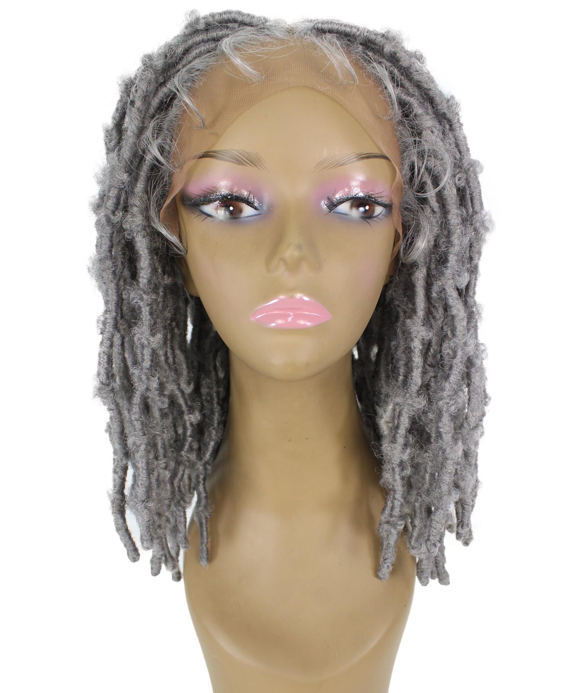 #6890HEN - Deep Grey with Light Grey Highlights