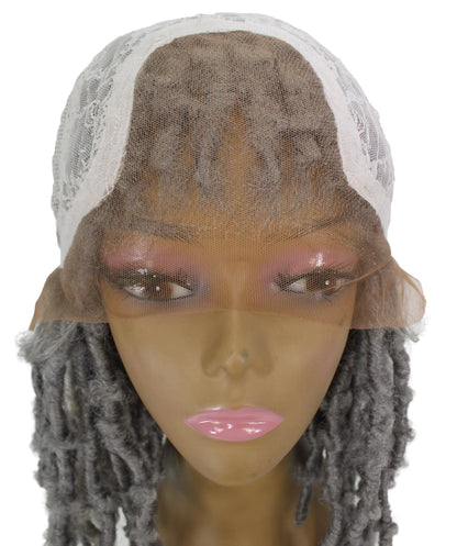 #6890HEN - Deep Grey with Light Grey Highlights