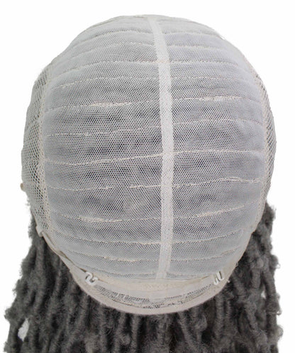 #6890HEN - Deep Grey with Light Grey Highlights