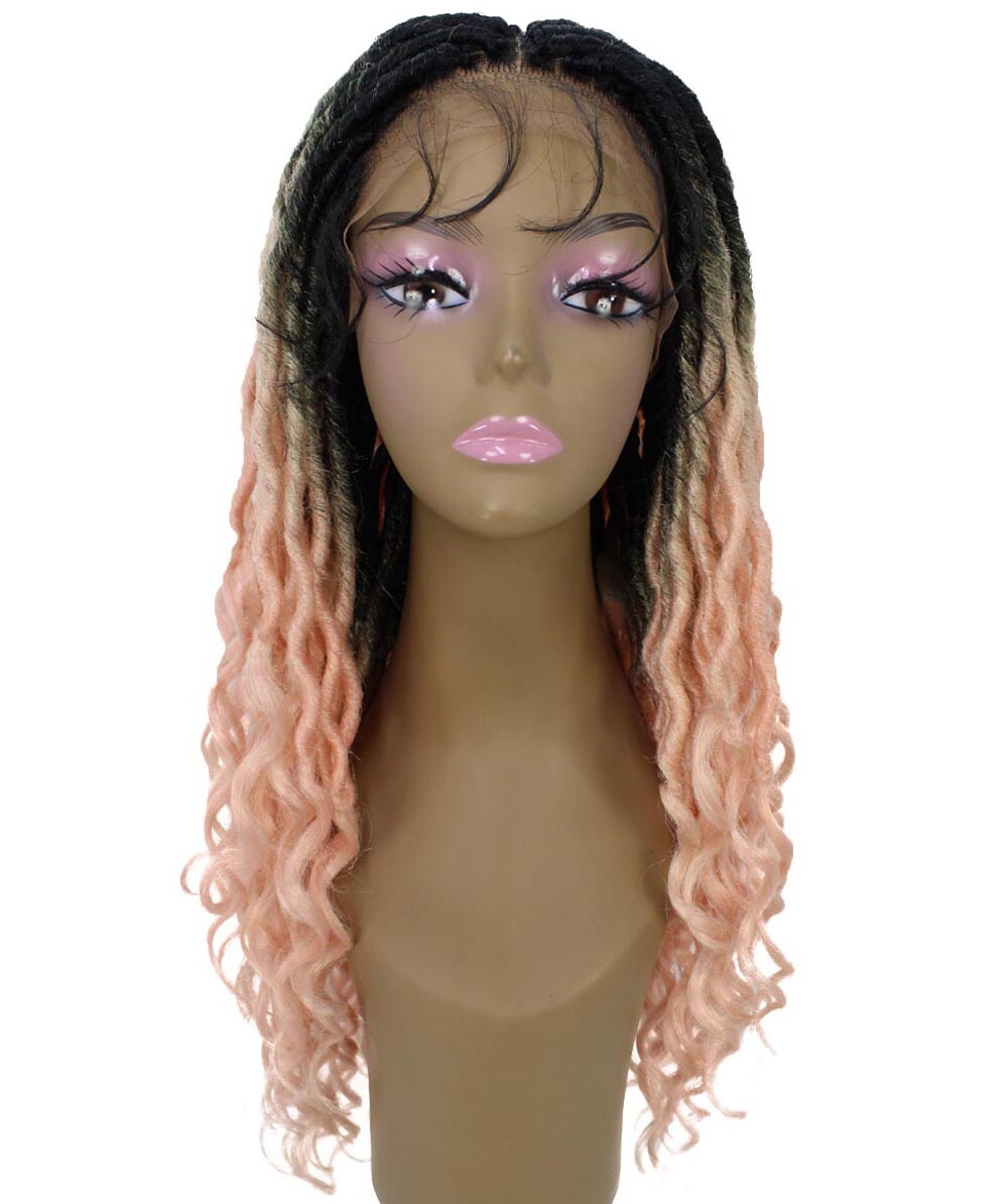 #TT1B/Light Pink - Black to Light Pink Ombre