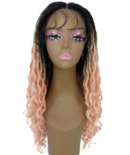 #TT1B/Light Pink - Black to Light Pink Ombre
