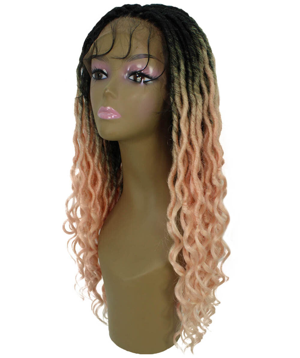 #TT1B/Light Pink - Black to Light Pink Ombre