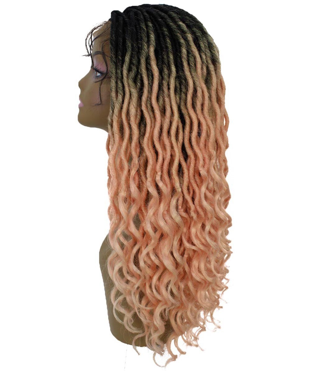 #TT1B/Light Pink - Black to Light Pink Ombre