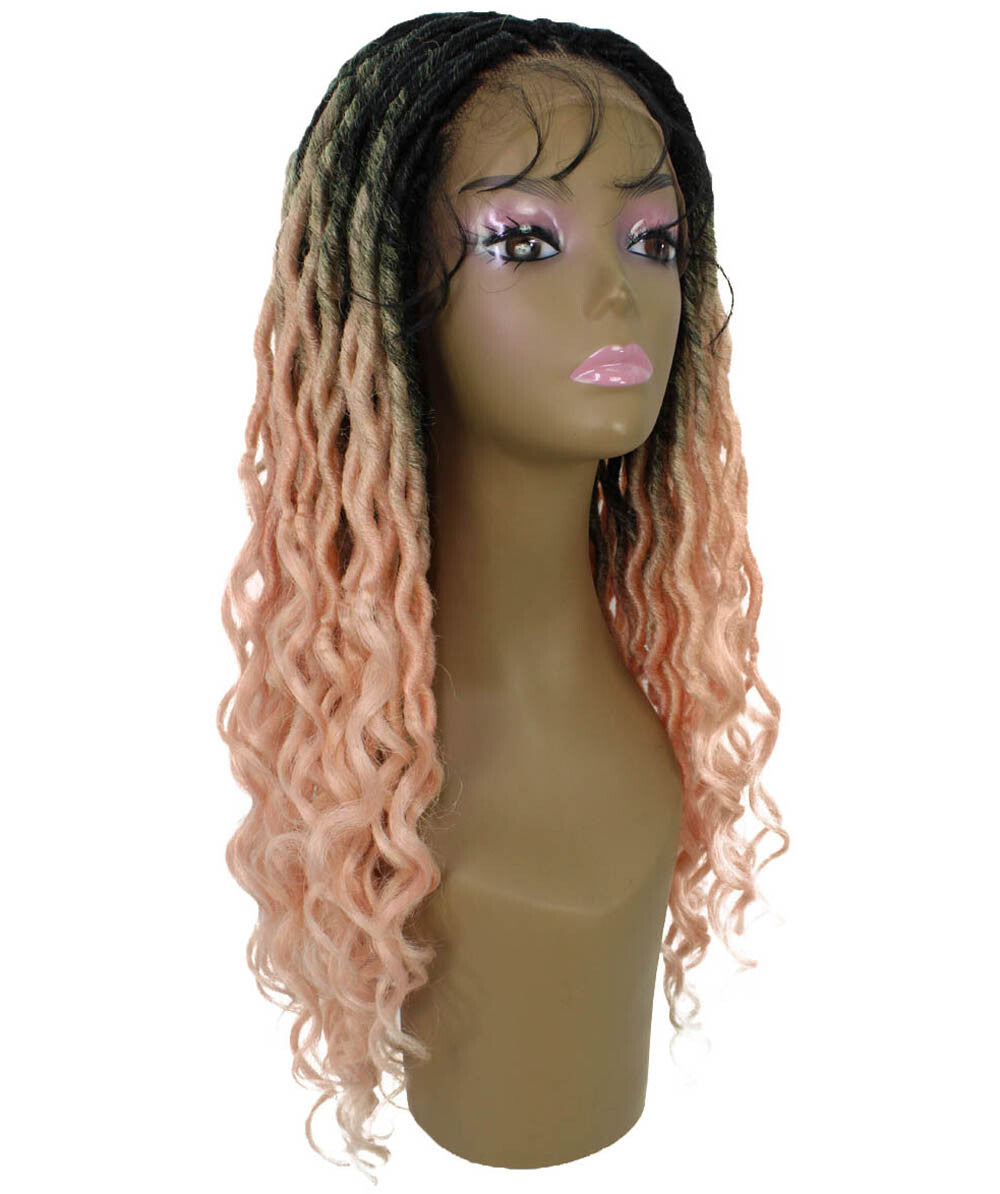 #TT1B/Light Pink - Black to Light Pink Ombre