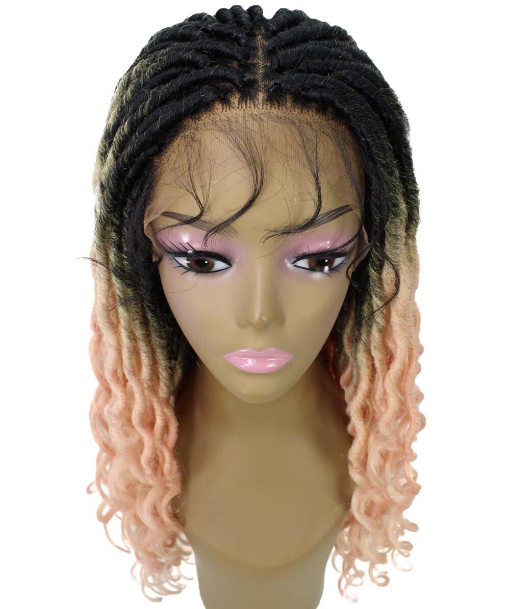 #TT1B/Light Pink - Black to Light Pink Ombre