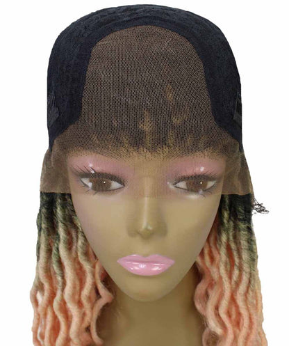 #TT1B/Light Pink - Black to Light Pink Ombre