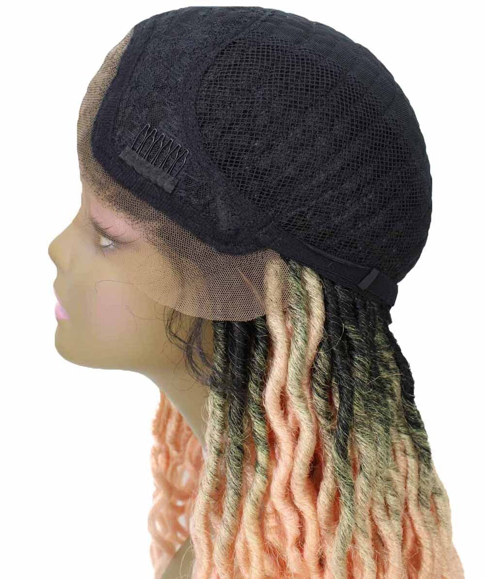#TT1B/Light Pink - Black to Light Pink Ombre