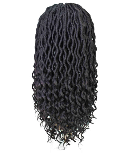 Human Hair Braided Lace Front Lightweight Wigs American