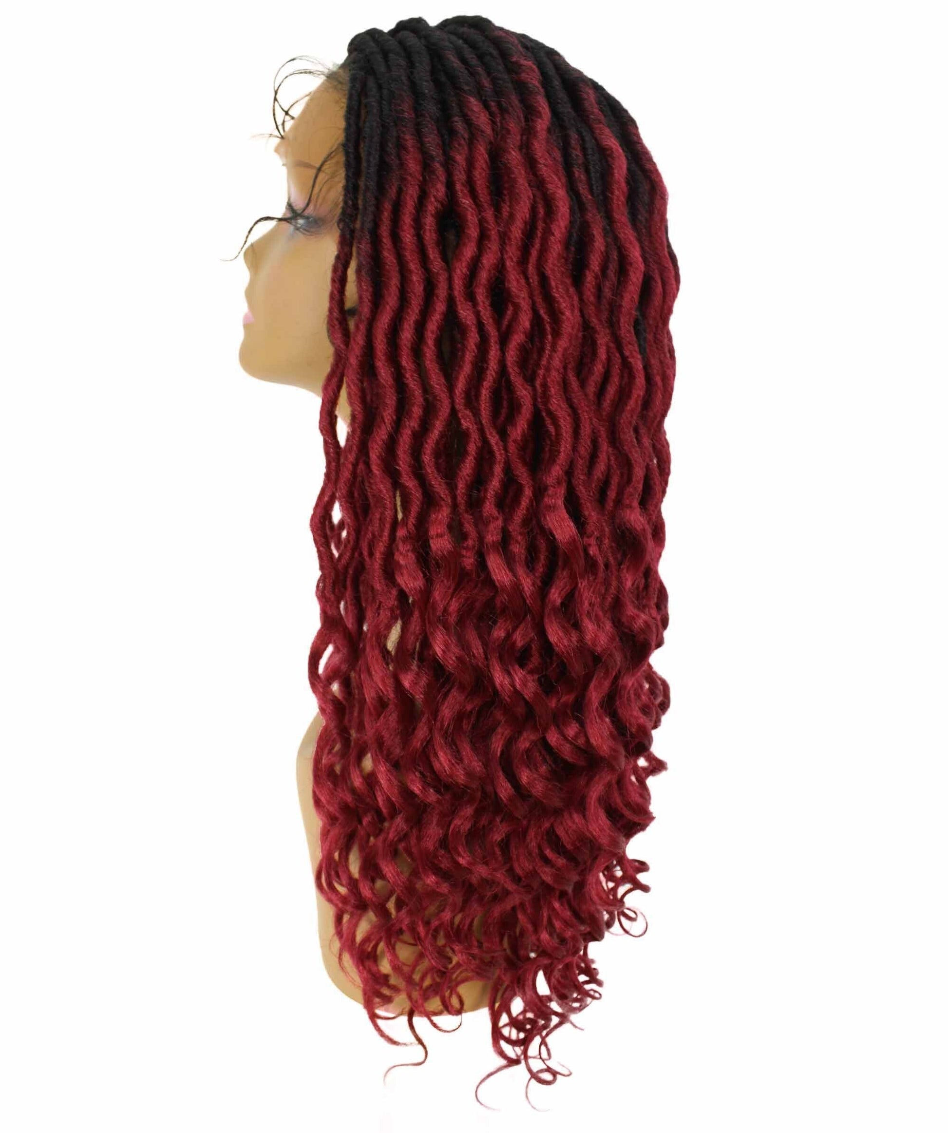 #TT1B/BG - Black to Burgundy Ombre