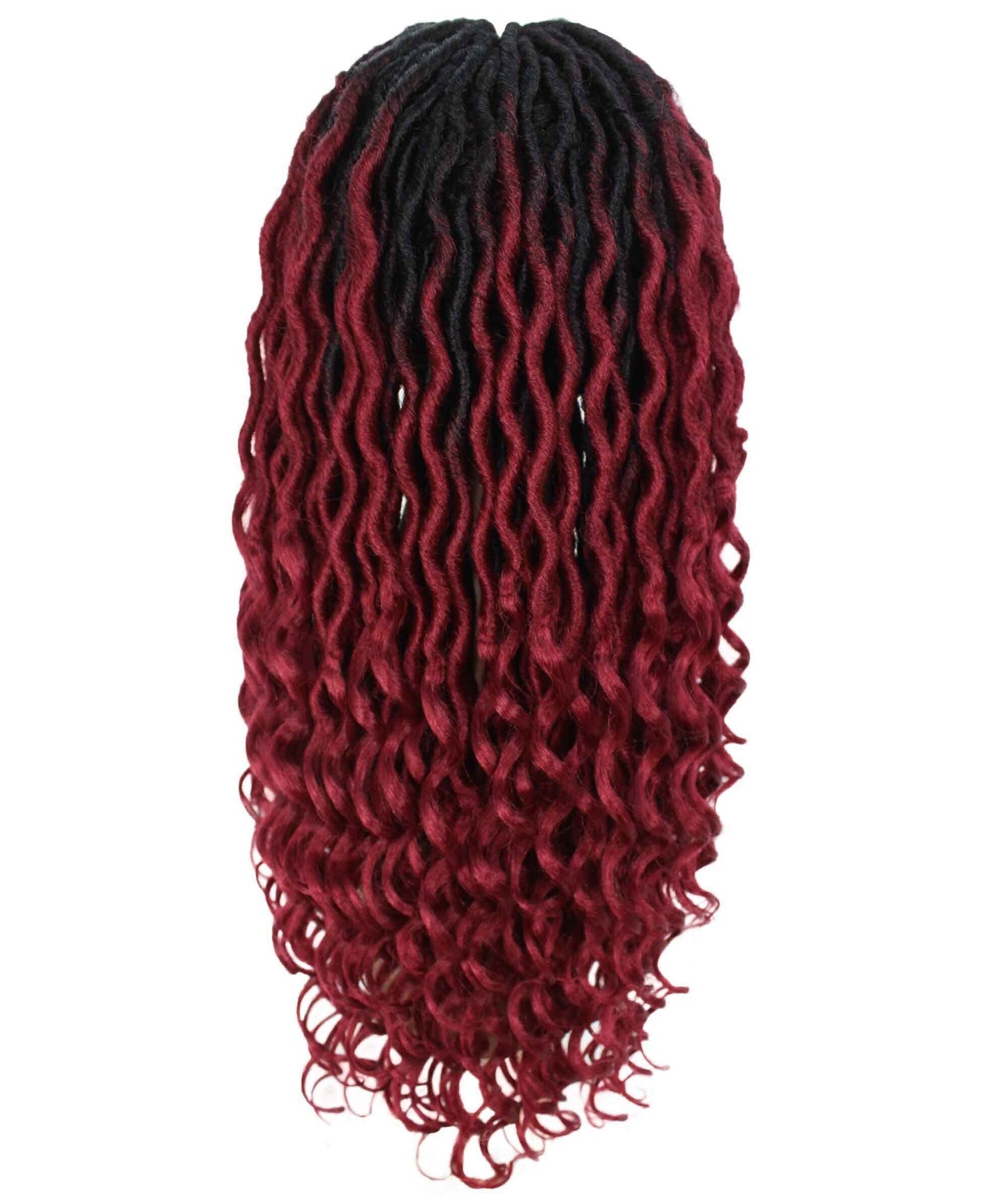 #TT1B/BG - Black to Burgundy Ombre
