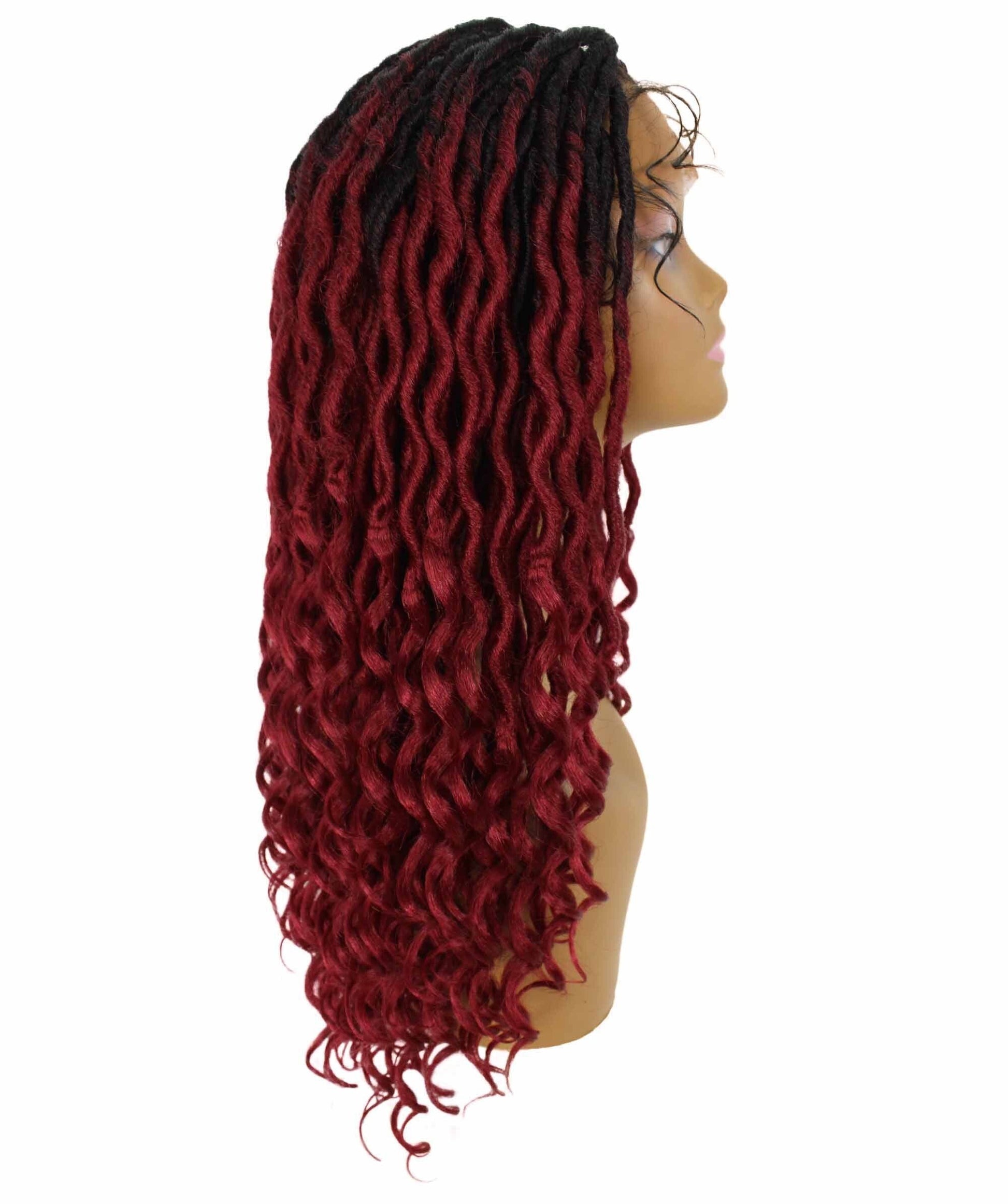 #TT1B/BG - Black to Burgundy Ombre