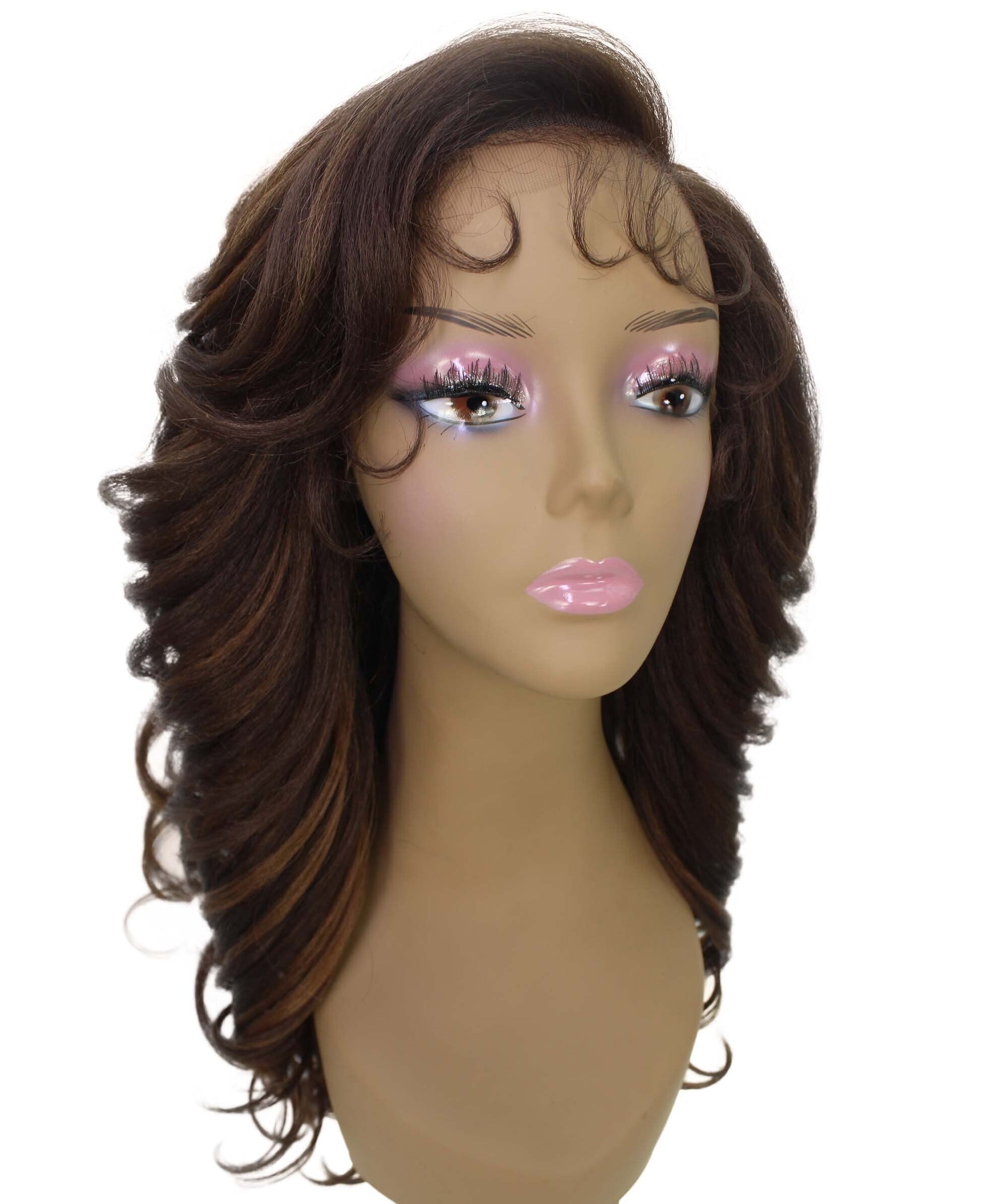 #F4/30 - Brown with Caramel Highlights