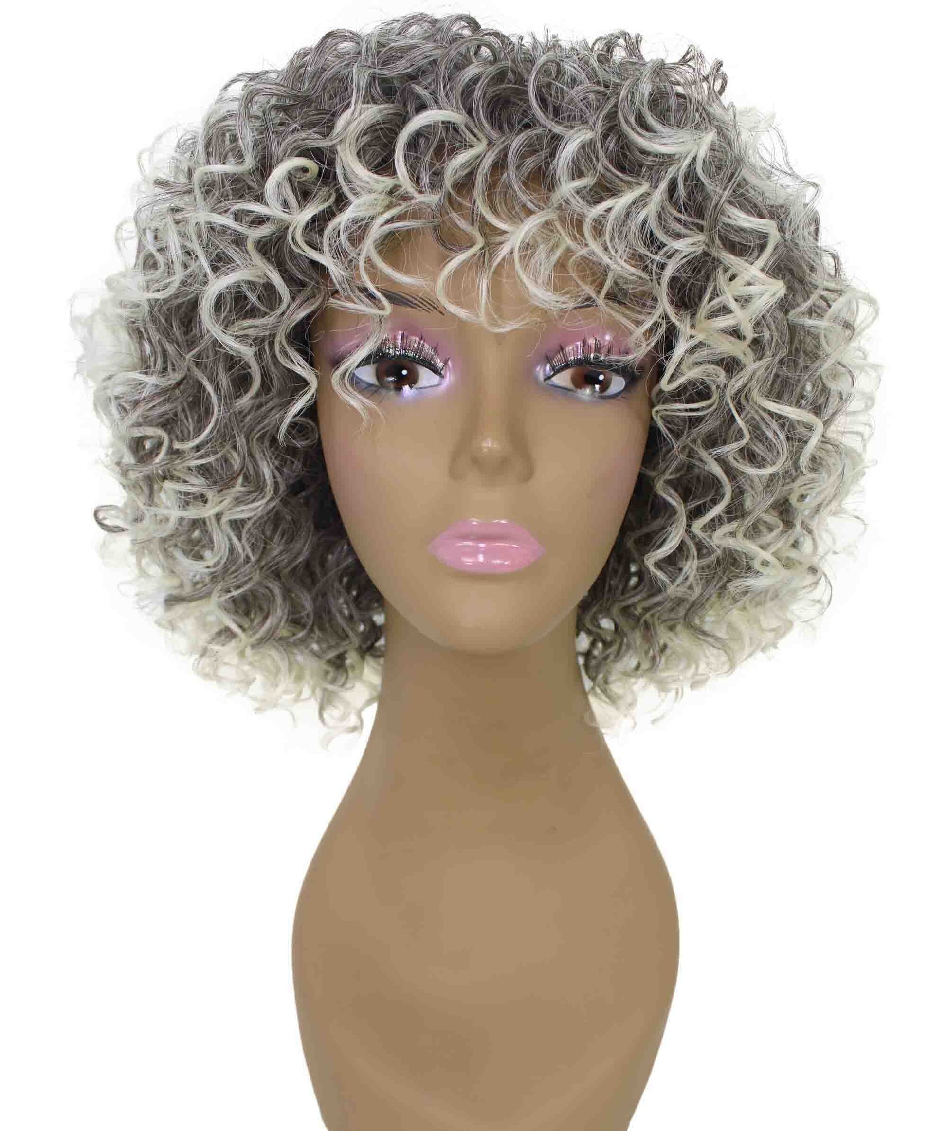 #T4/613 - Gray with Light Blonde Highlights