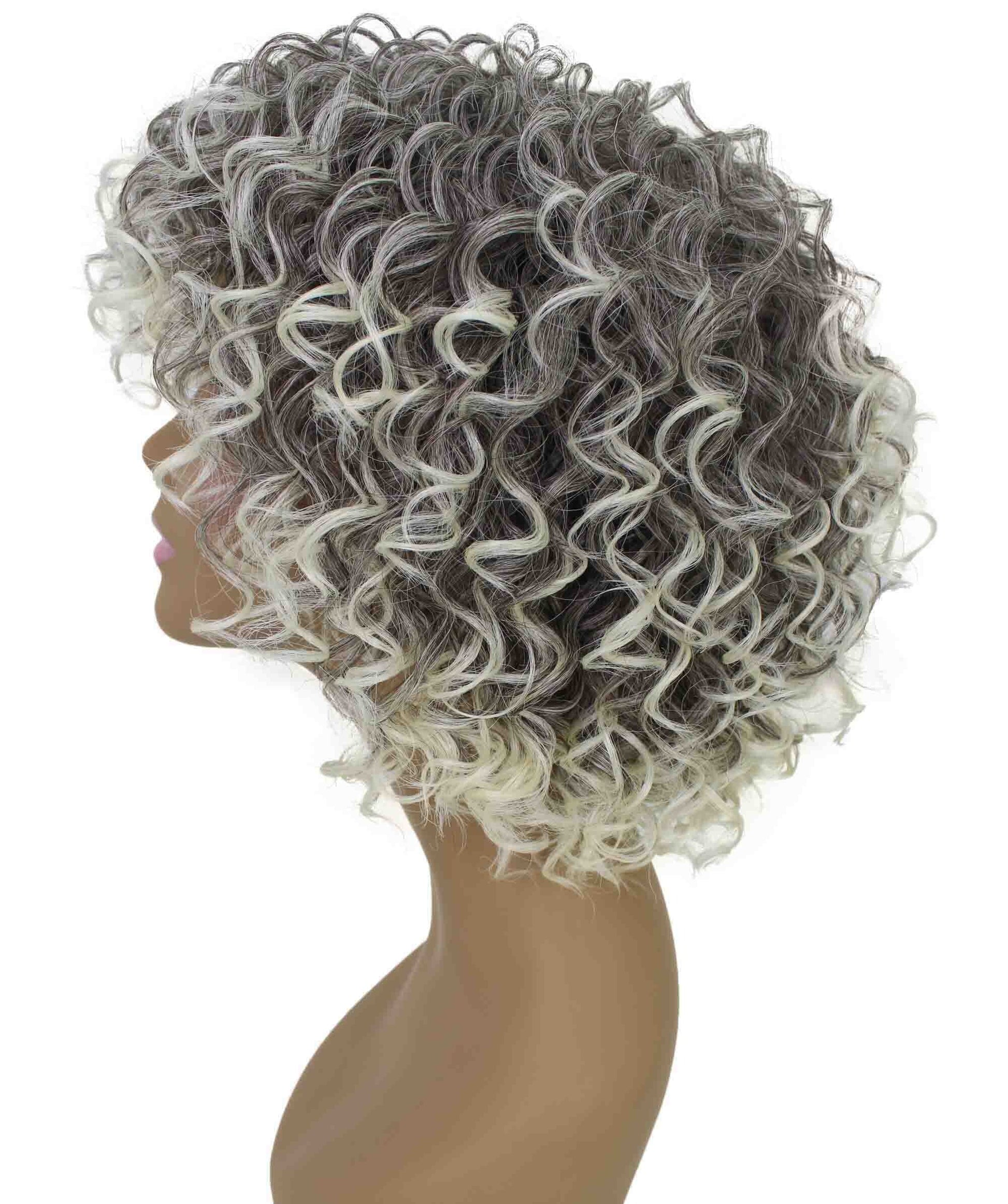 #T4/613 - Gray with Light Blonde Highlights