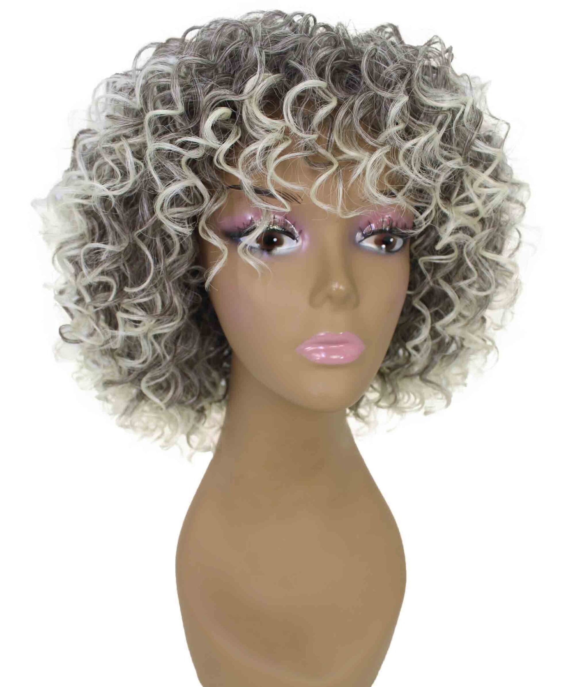 #T4/613 - Gray with Light Blonde Highlights