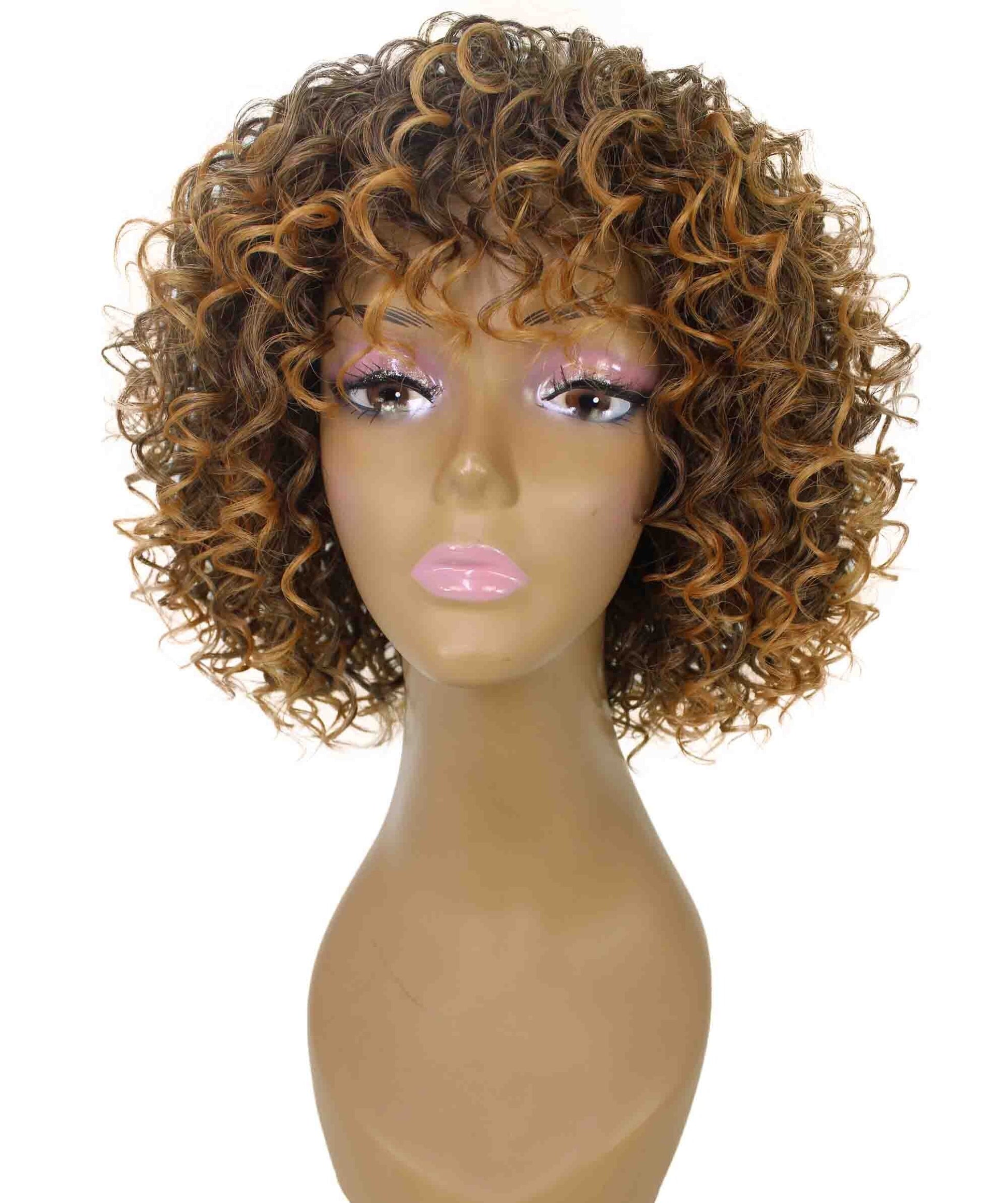#T1B/27 - Dark Brown with Golden Highlights